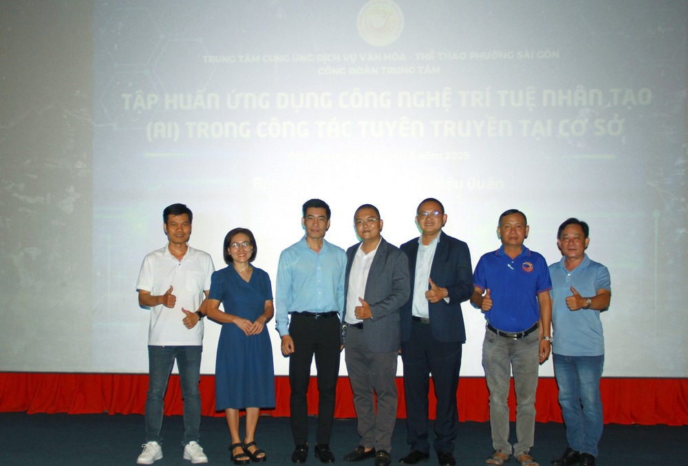 Tập huấn ứng dụng Trí tuệ nhân tạo (AI) trong công tác tuyên truyền
