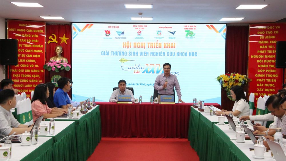 Hội nghị Triển khai Giải thưởng Sinh viên Nghiên cứu khoa học Euréka lần thứ 27 năm 2025