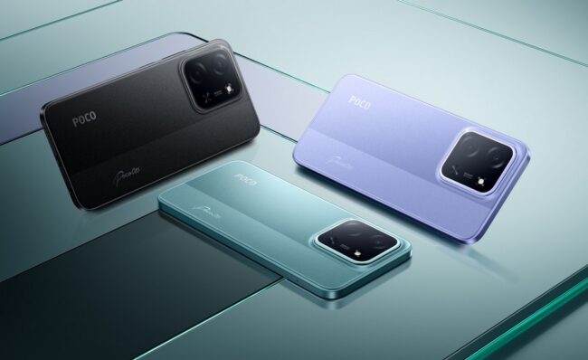POCO C85 BluePurpleBlack